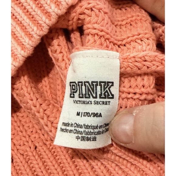 Forenza Love Pink Women's Medium Pullover Sweater 100% Cotton Pink - Picture 3 of 6